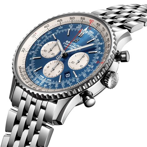 breitling navitimer iced out watch|Breitling Navitimer watches for sale.